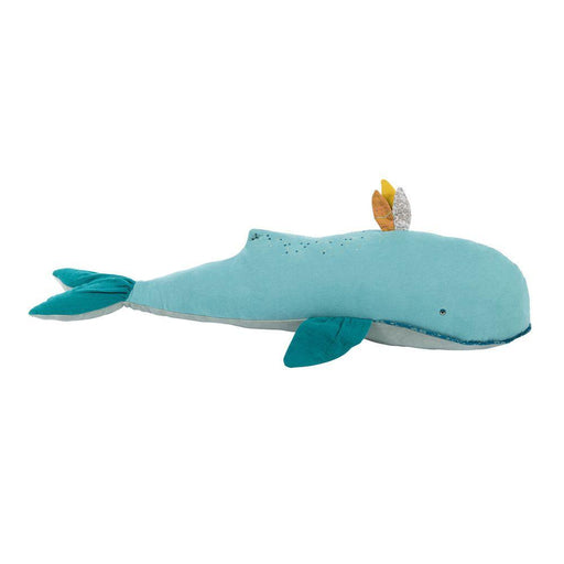 caption-Plush Whale Children's Toy
