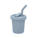 Noüka Straw Cup 6oz for Toddlers - Lily Blue - nurtured.ca