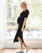 Seraphine Amaya Maternity Dress - Black - nurtured.ca