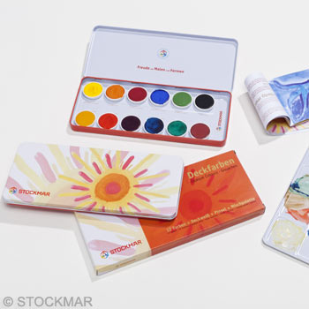 Stockmar Opaque Colour Box - 12 Colours