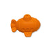 orange Rubber Submarine Bath Toy