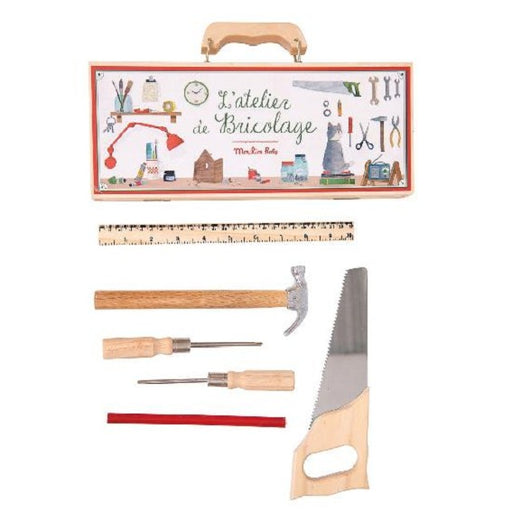 Moulin Roty Grand Valise Small Tool Box Set - nurtured.ca