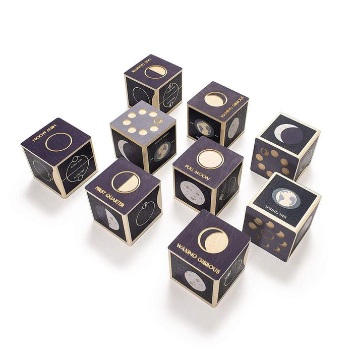 Moon Phase Blocks (9 Blocks) by Uncle Goose