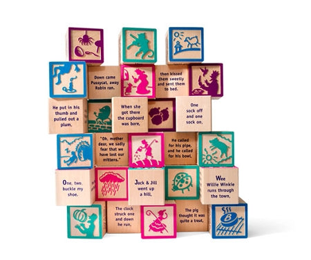 Nursery Rhyme Blocks by Uncle Goose — Nurtured