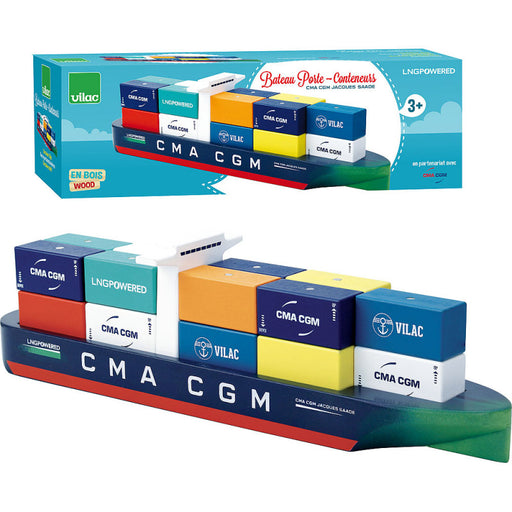 caption-CCM CGM container ship toy