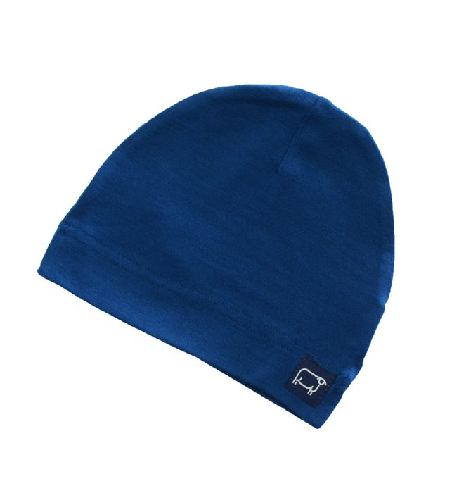 caption-Blue Spruce Merino Wool Children's Hat